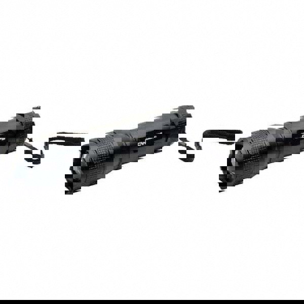 Handheld Flashlight: LED, 5 hr Max Run Time, AA Battery